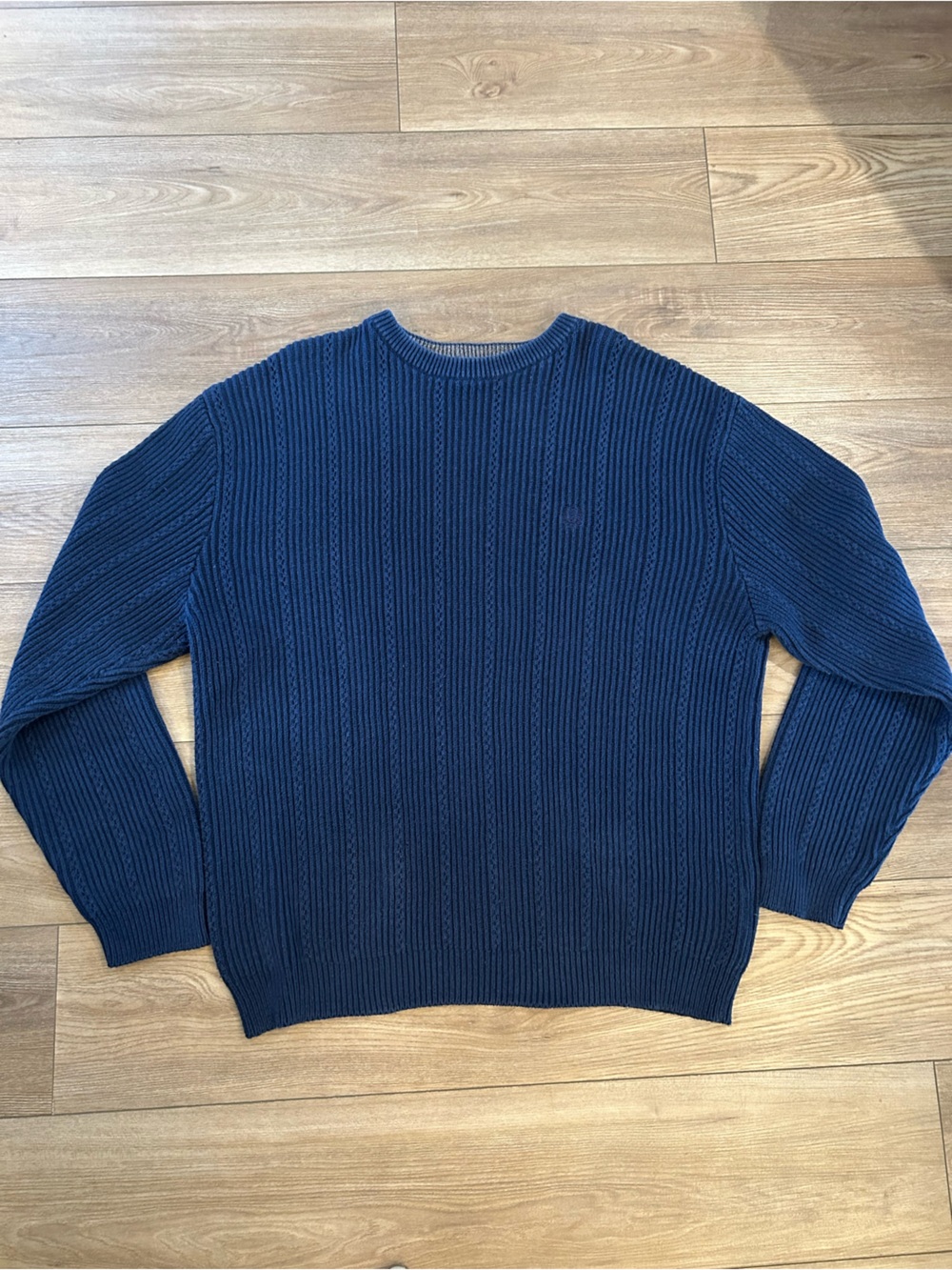 Vintage 1990s Chaps Ralph Lauren Cotton Sweater Mens XXL Navy